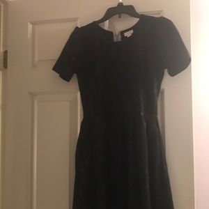 Amelia Dress Lularoe  Black star print